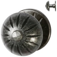 Türknopf auf Rosette