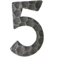 Hausnummer 5 rustikal