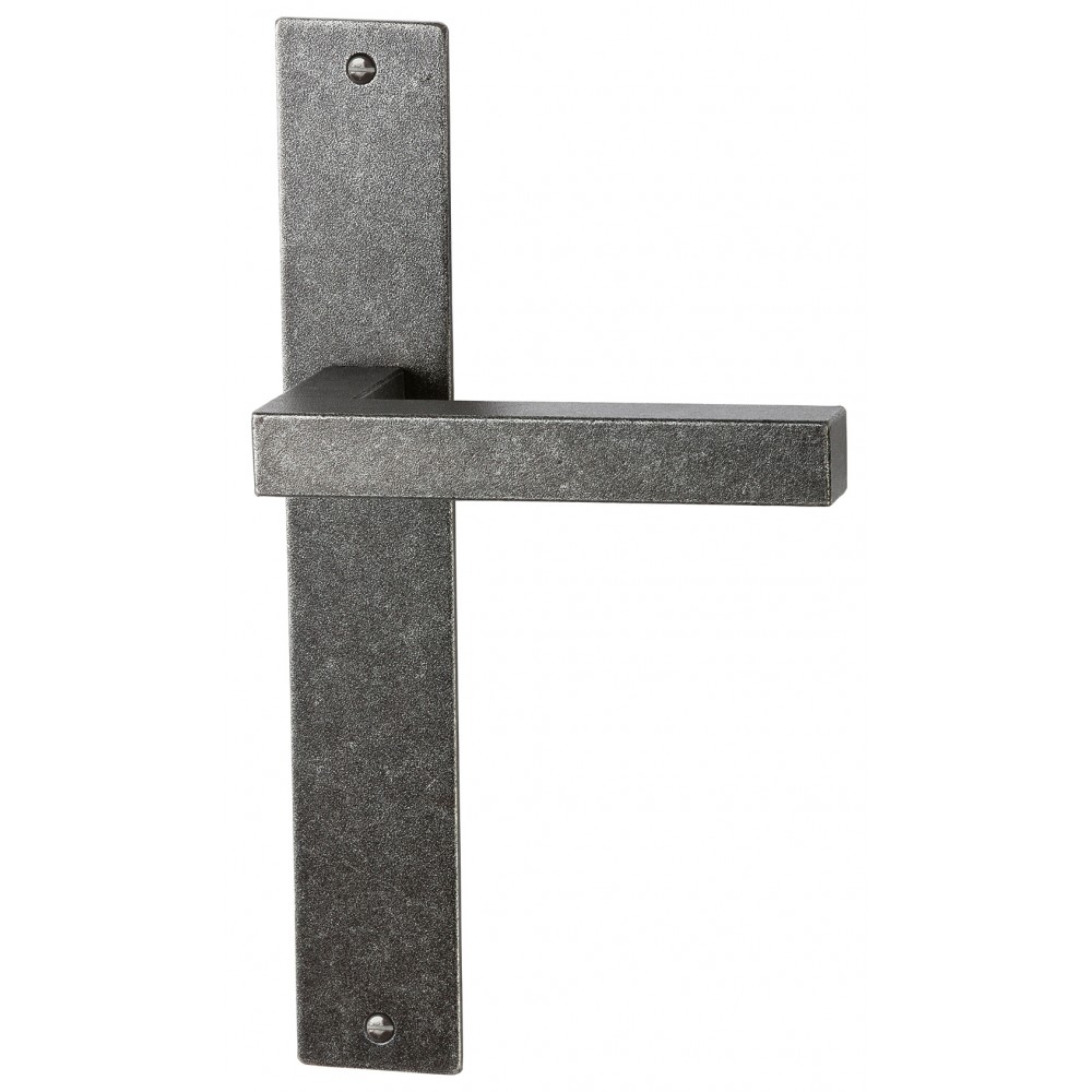 Zimmertürgarnitur aus Schmiedeeisen