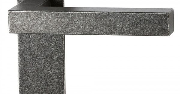 Zimmertürgarnitur aus Schmiedeeisen