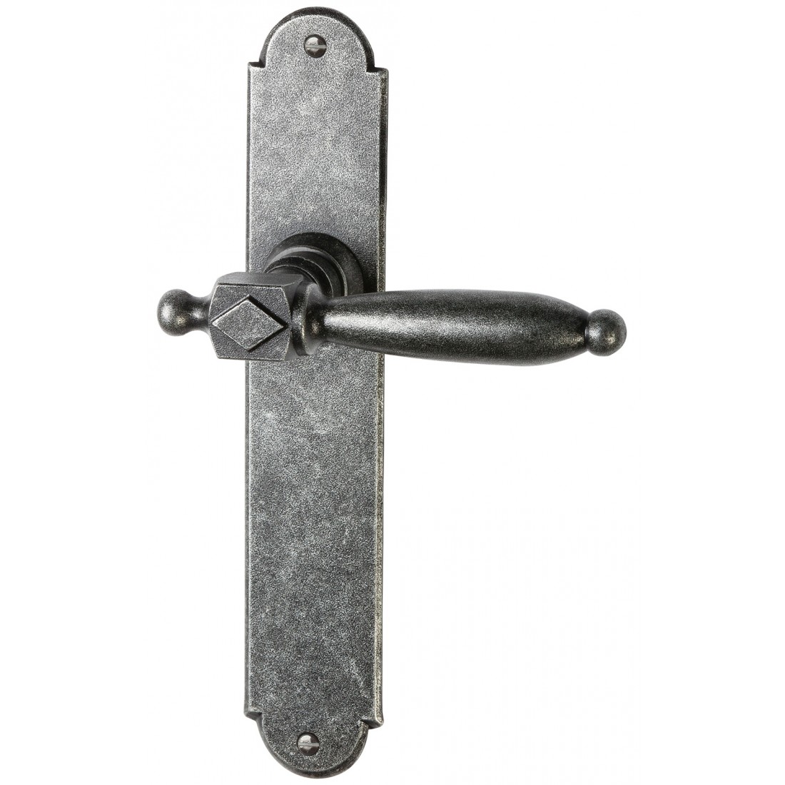 Zimmertürgarnitur aus Schmiedeeisen