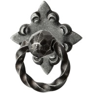 Ringgriff rustikal mit Rosette