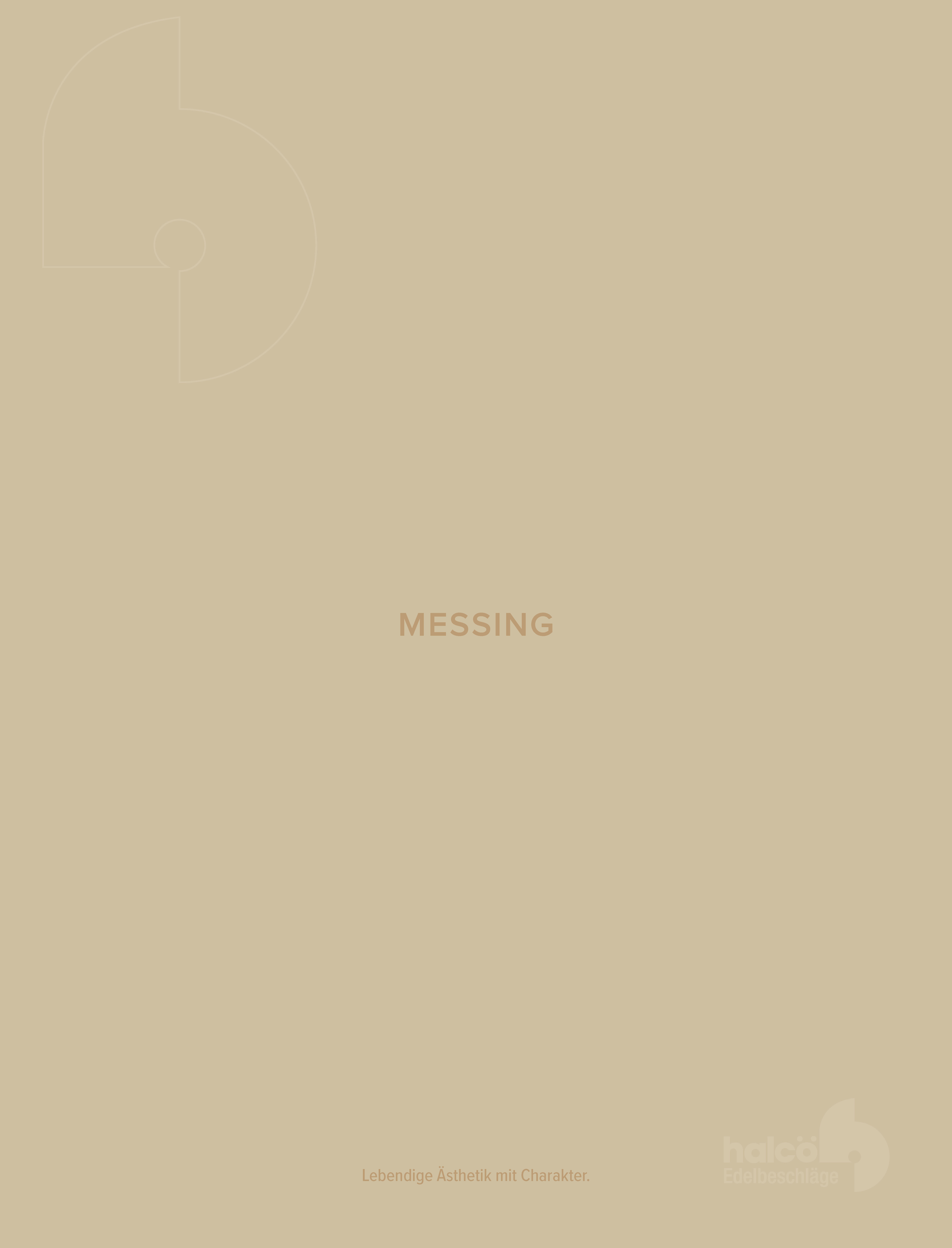 halcö Messingkatalog